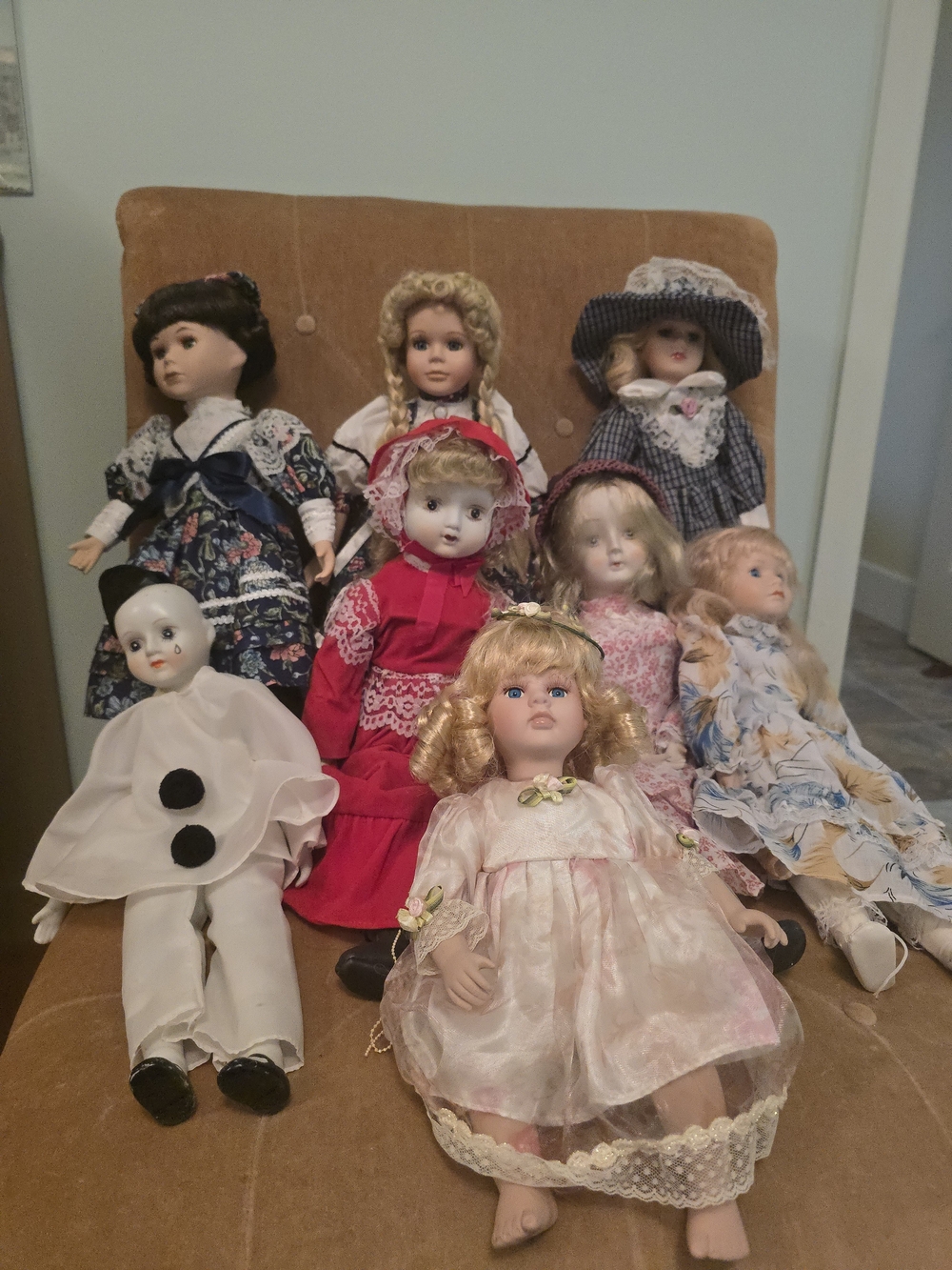 Assorted Porcelain Doll - Price For Each